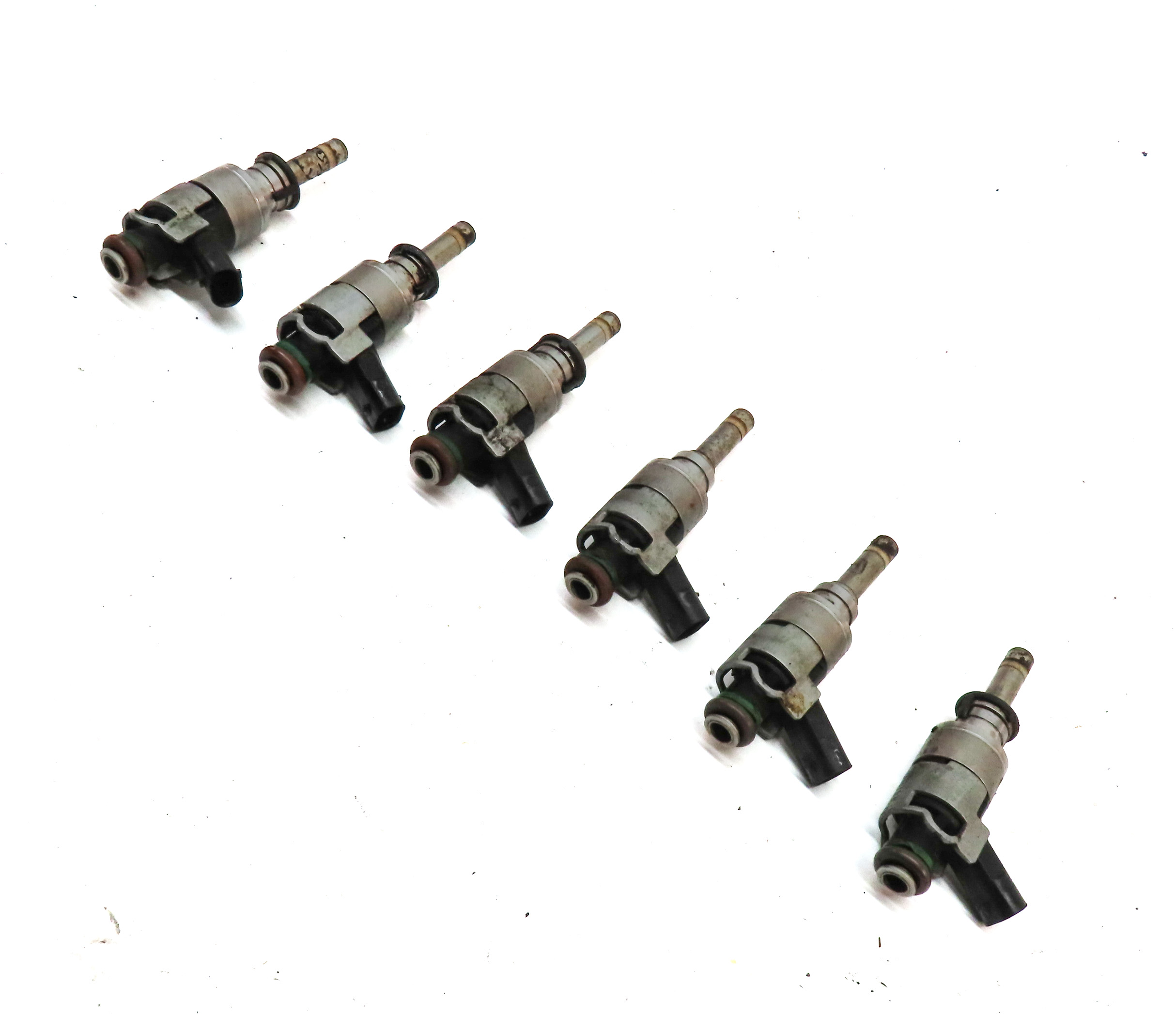 2011-2015 AUDI A6 A7 A8 Q5 Q7 S4 S5 (C7 D4 4L B8 8R 8T) 3.0L FUEL INJECTOR SET 6 — exact item pictured